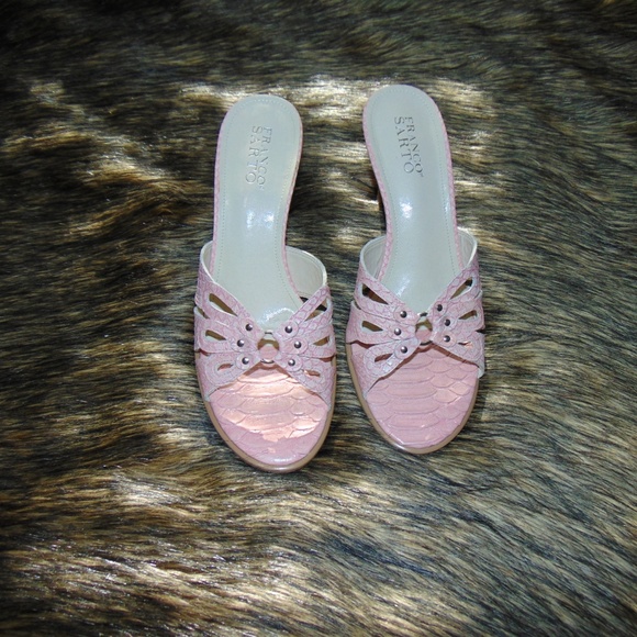 Franco Sarto Open Toe Mules (8.5) - Picture 3 of 8